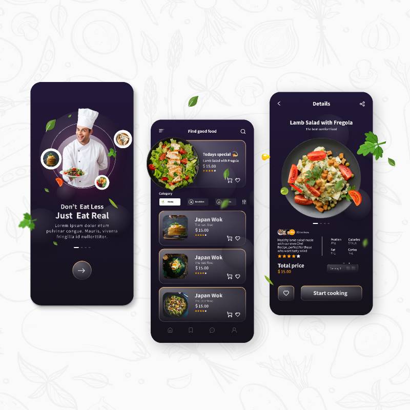 Figma Food Delivery App Ui