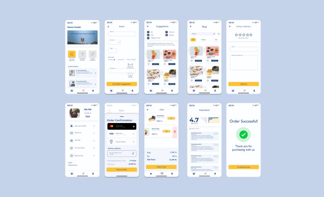 Figma Food Order App Template