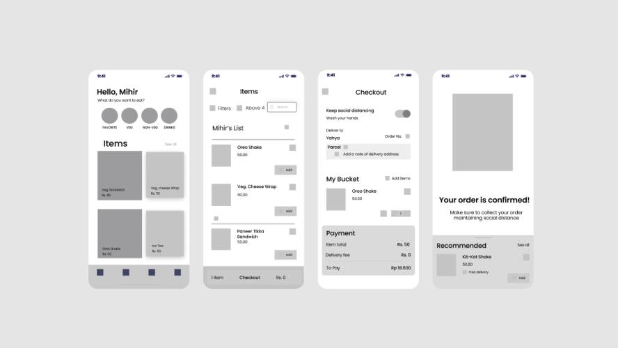 Figma Food Order UI Kit