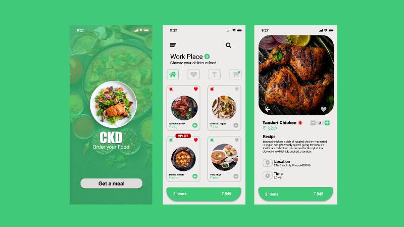 Figma Foody Ui/Ux Project Work