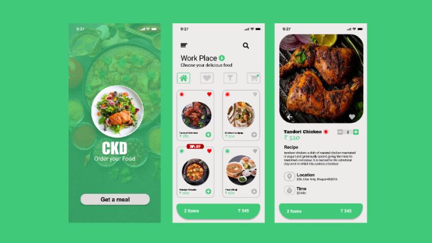 Figma Foody Ui/Ux Project Work