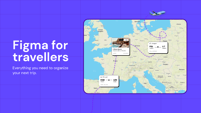 Figma for Travellers Free Template