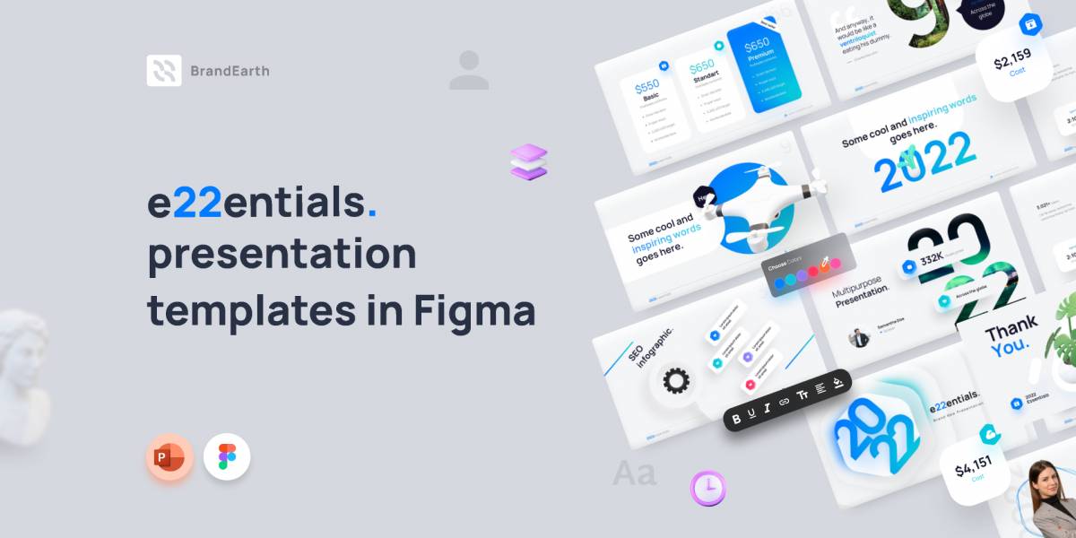 Figma Free 2022 Essentials Presentation Template