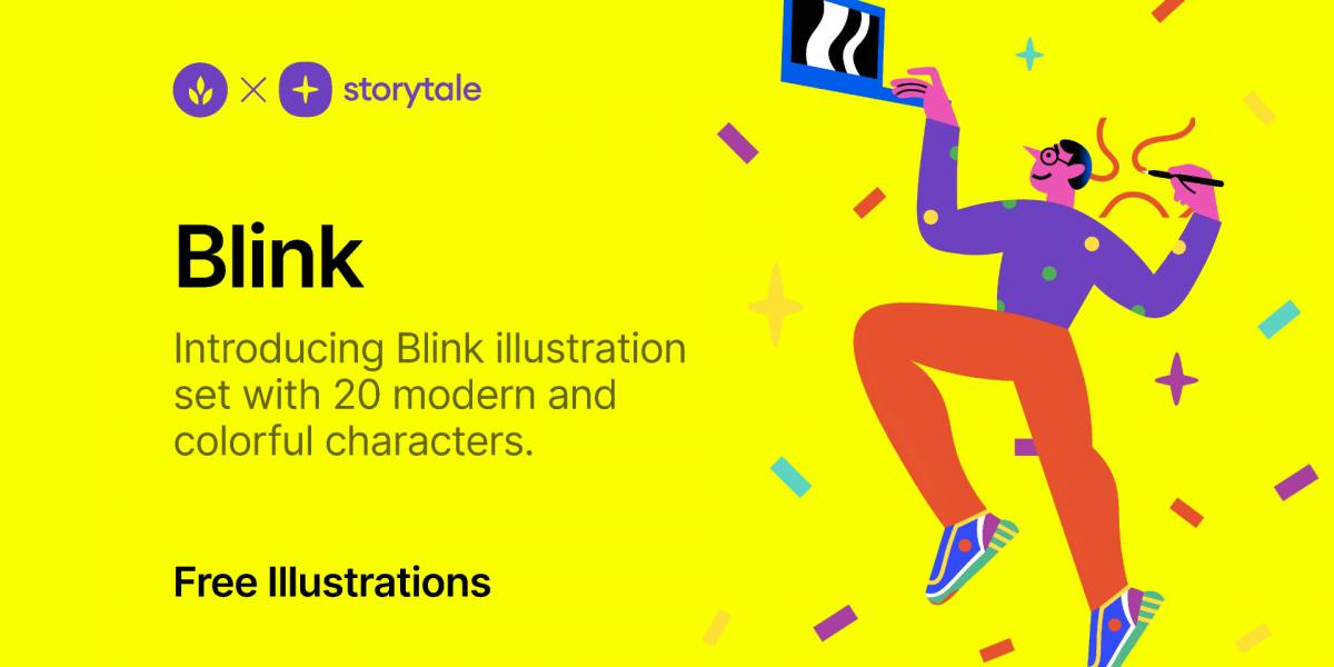 Figma Free Blink Illustrations