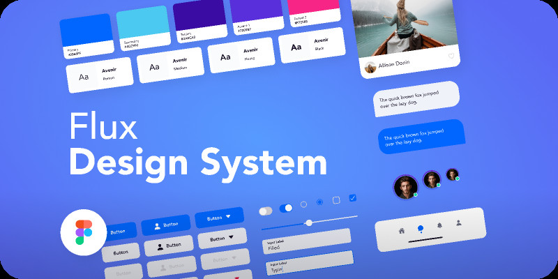 Figma Free Download Flux Mobile Design Kit