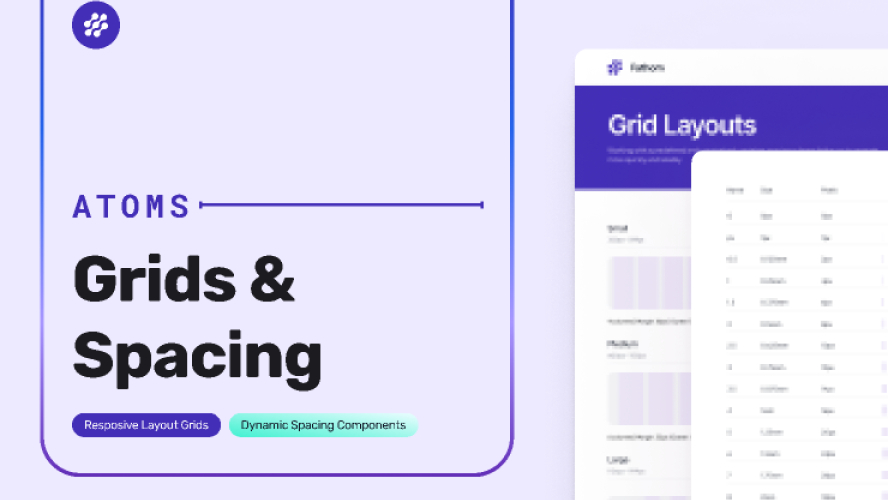Figma Free Download Grids & Spacing In Fathom Design System