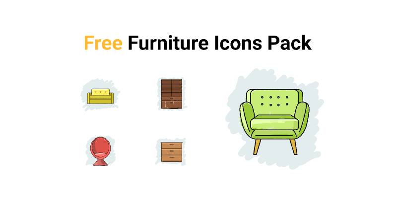 Figma Free Furniture Icons Pack