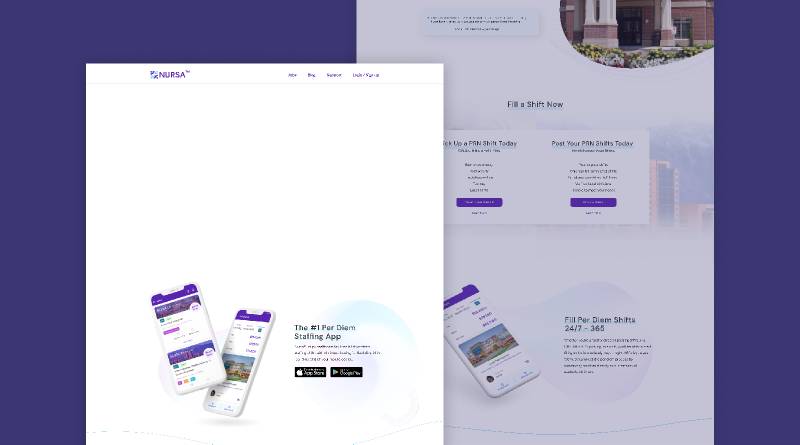 Figma Free Website Template