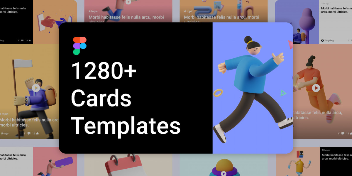 Figma Freebie 1280+ Cards Template Ui Kit