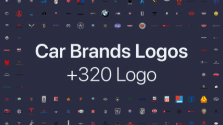 Figma Freebie 320+ Car Brands Logos