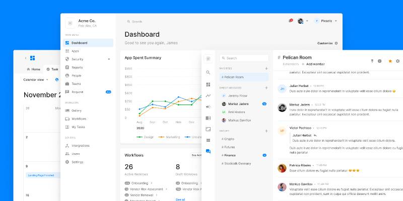 Figma Freebie 5 Dashboard templates