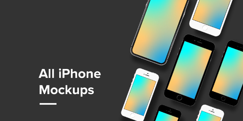 Figma Freebie All iPhones Mockups