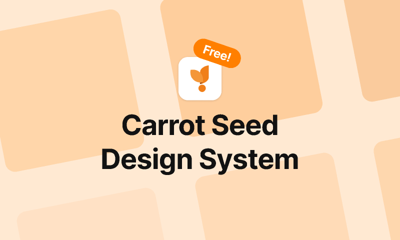 Figma Freebie Carrot Seed Design System V1.0