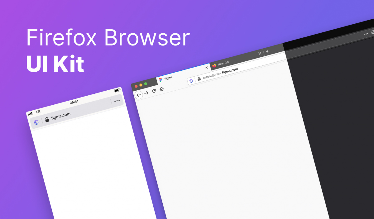 FIgma Freebie Firefox Browser UI Kit