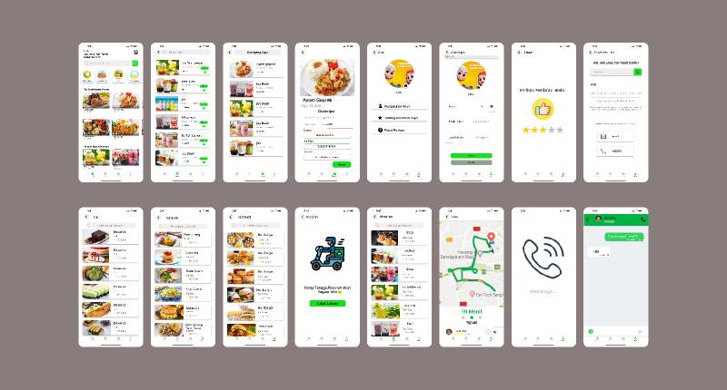 Figma Freebie Food App