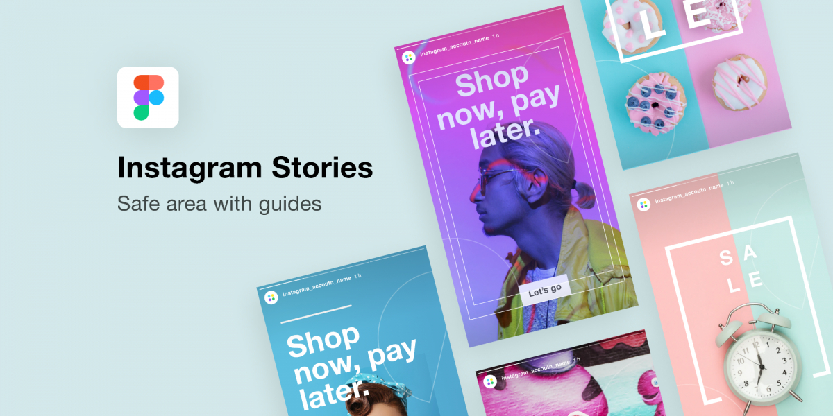 Figma Freebie Instagram Stories Template