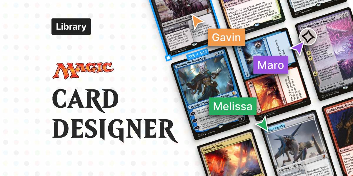 Figma Freebie Magic: the Gathering Card Designer MTG