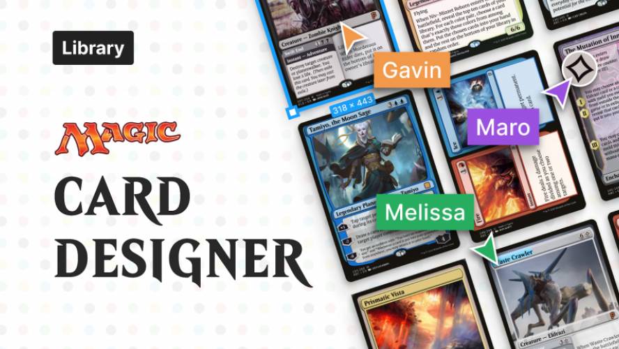 Figma Freebie Magic: the Gathering Card Designer MTG
