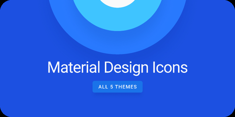 Figma Freebie Material Design Icons