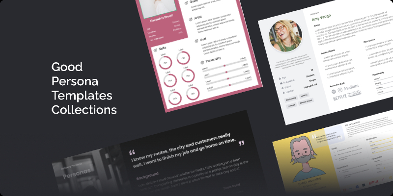 Figma Freebie Persona Templates Collections