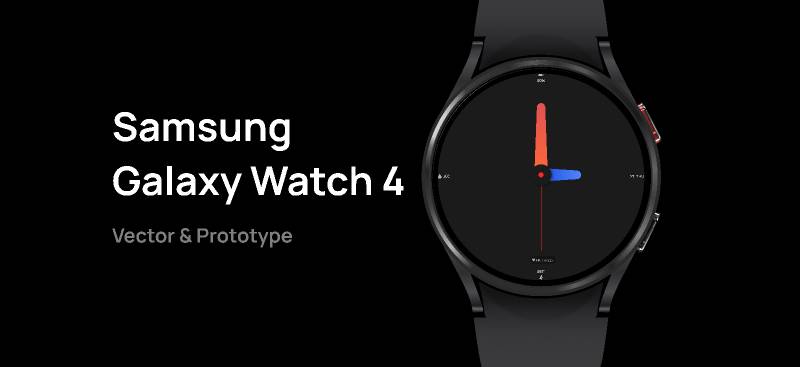 Figma Galaxy watch 4 Vector