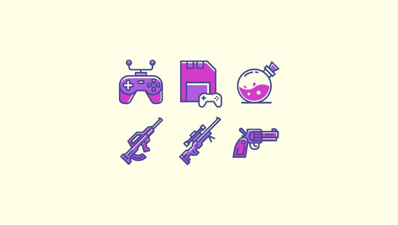 Figma Game Icon set