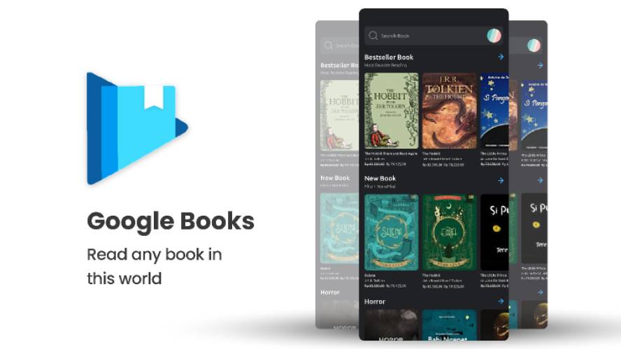 Figma Google Books Mobile App