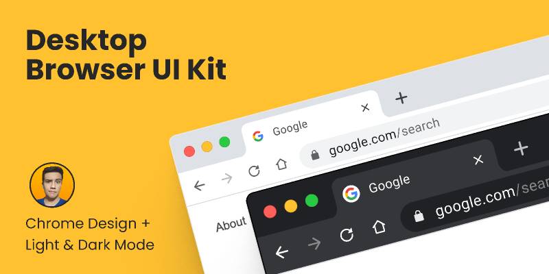 Figma Google Chrome UI Kit