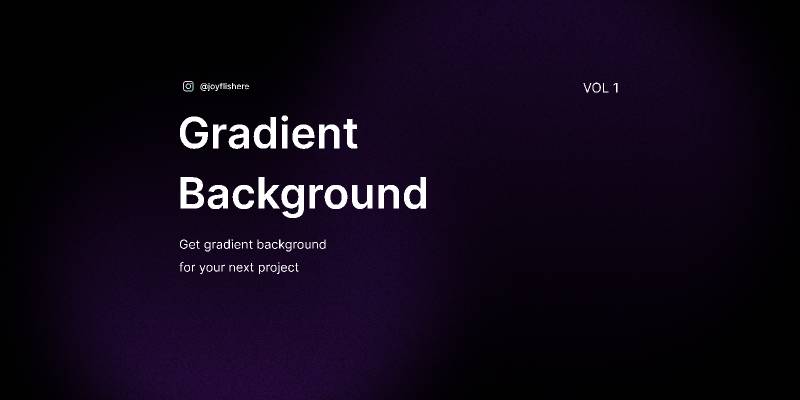 Figma Gradient Background Template