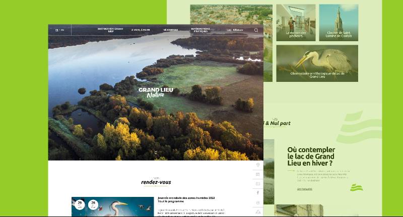 Figma GrandLieu Tourisme Website Template