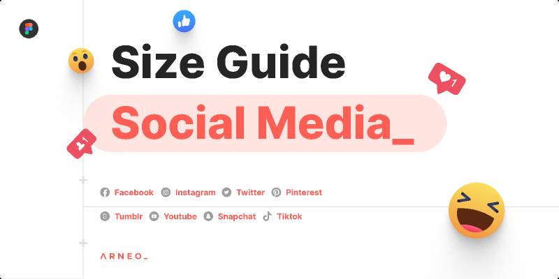 Figma Guide Size Social Media Template