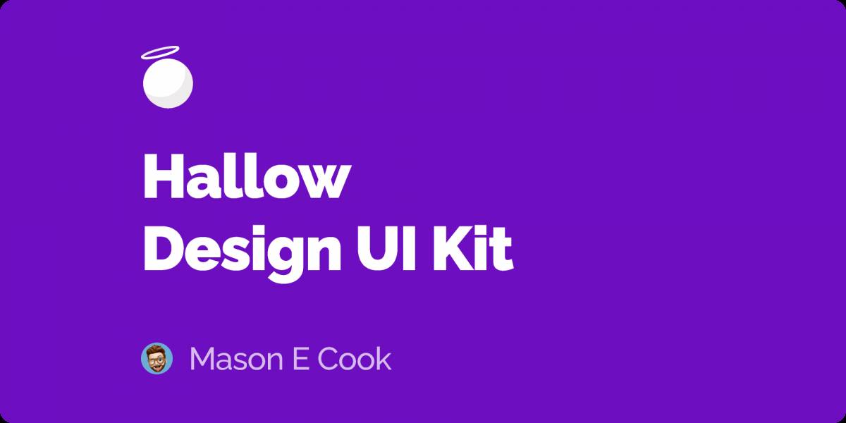 Figma Hallow Design UI Kit Template