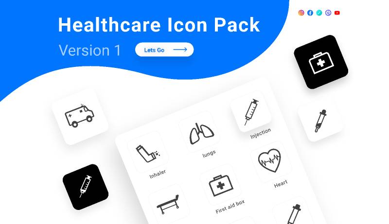 Figma Healthcare Icons V1.0