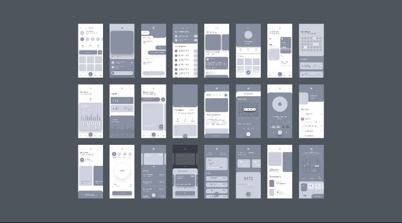 Figma High Fidelity Wireframe UI UX Kit