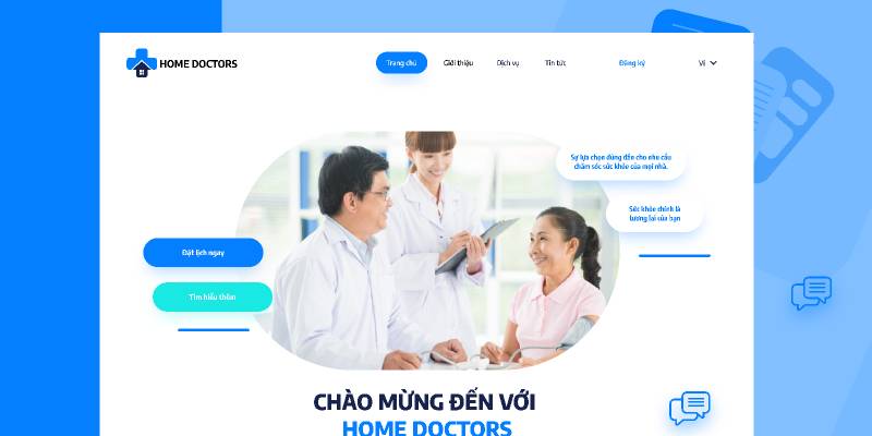 Figma Home Doctors Template