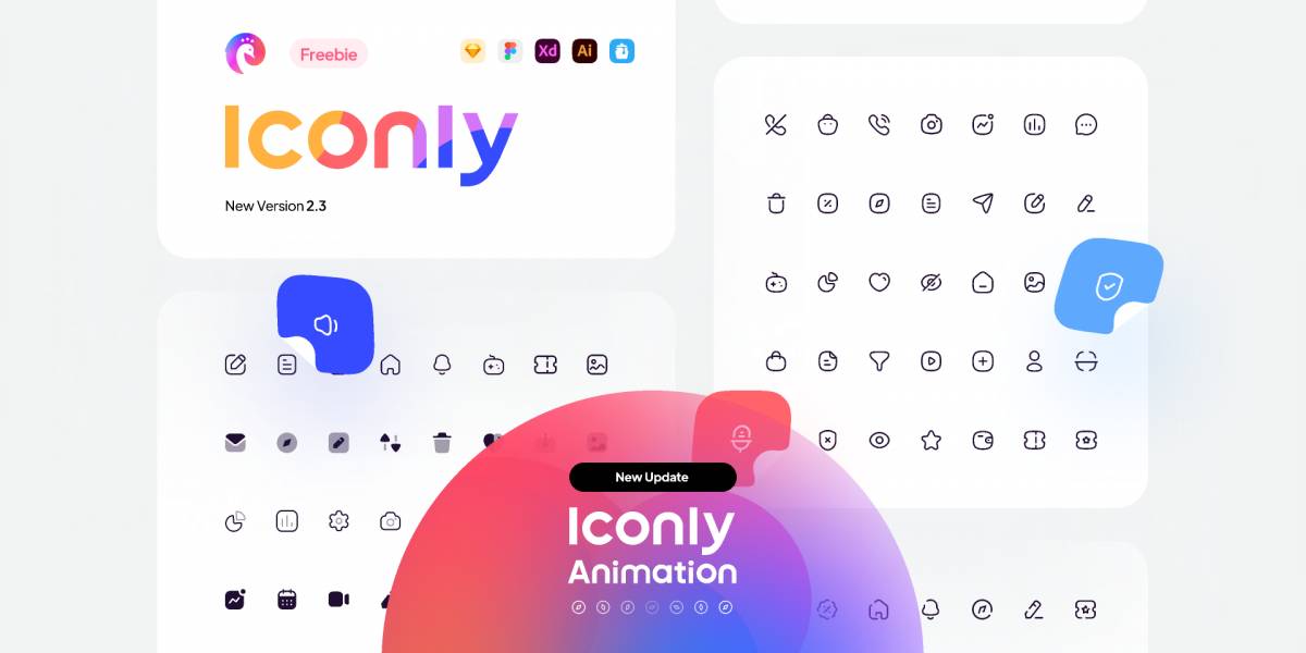 Figma icon Iconly 2 - Essential icons