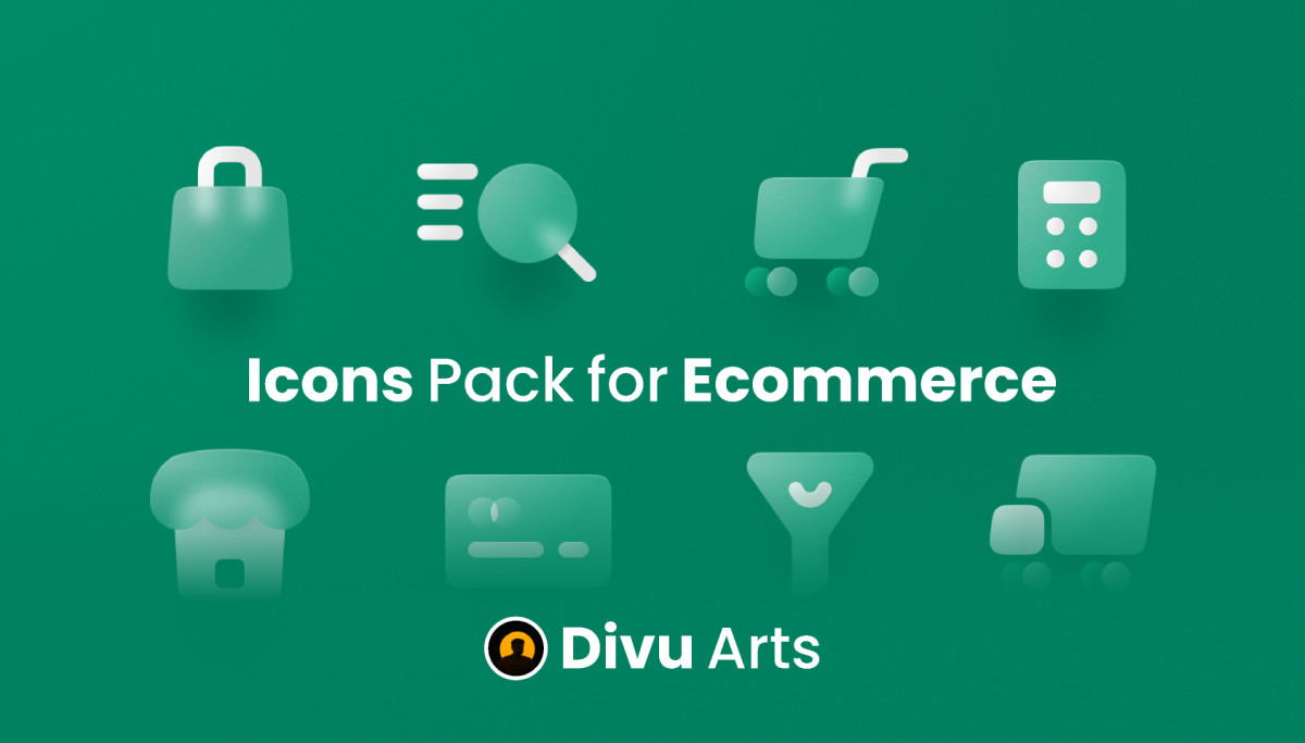 Figma Icons Pack for Ecommerce (DivuArt)