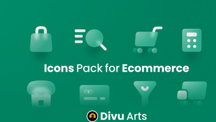 Figma Icons Pack for Ecommerce (DivuArt)