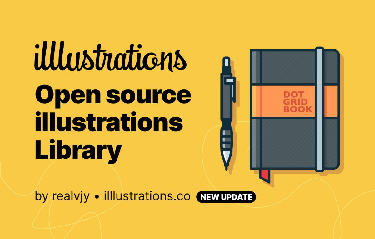 Figma Illustrations open source library kit