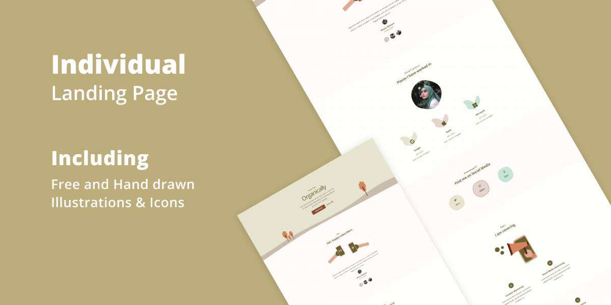 Figma Individual Landing Page