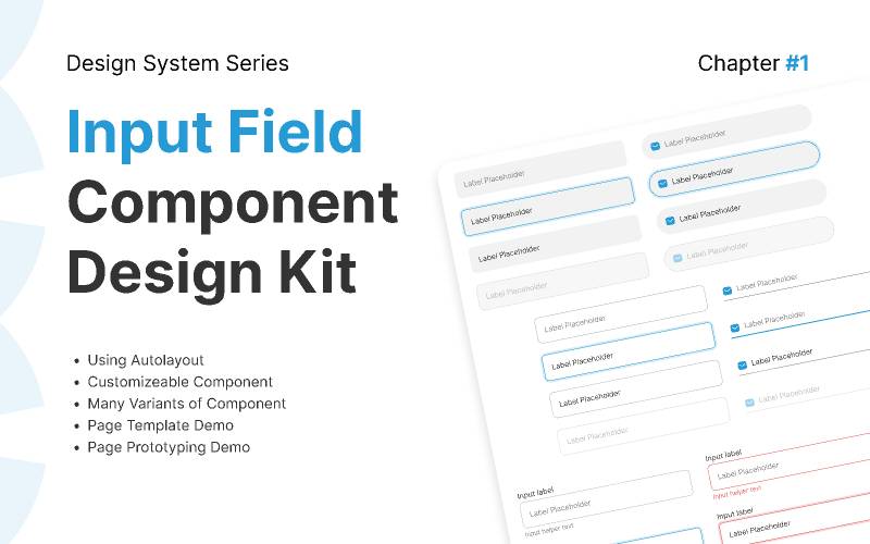 Figma Input Component Design Kit