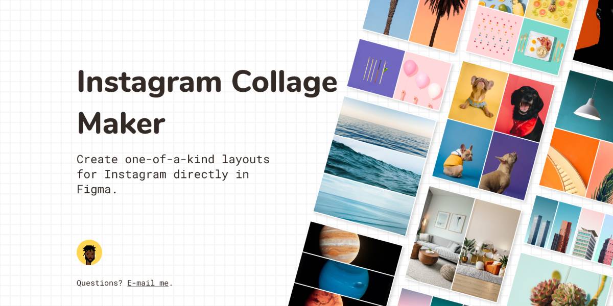 Figma Instagram Collage Maker