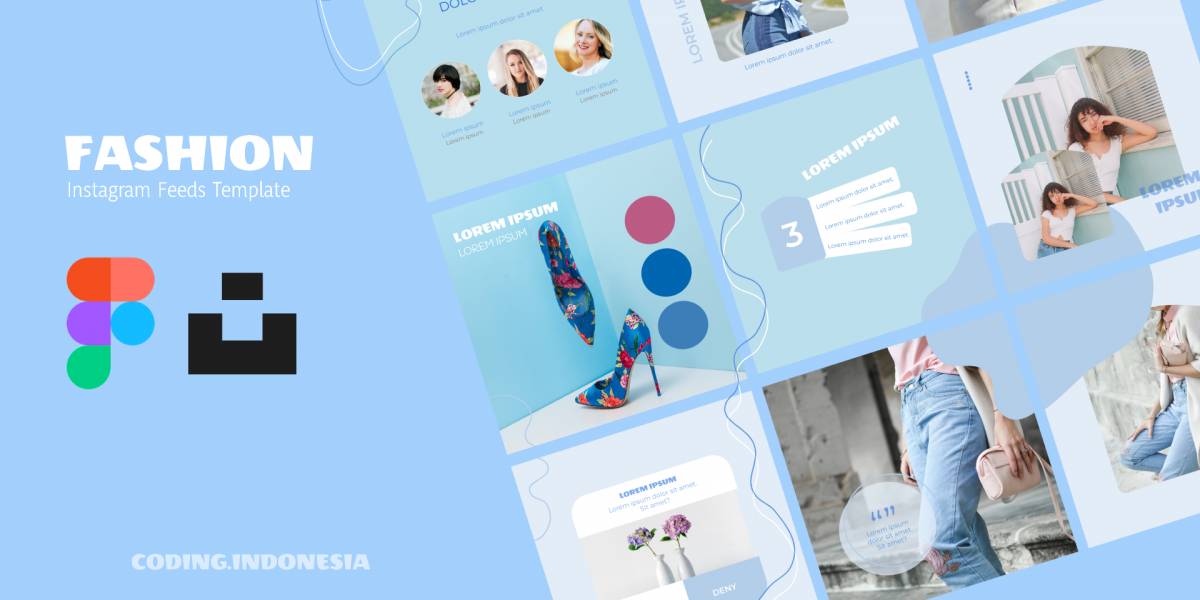 Figma Instagram Feeds Template