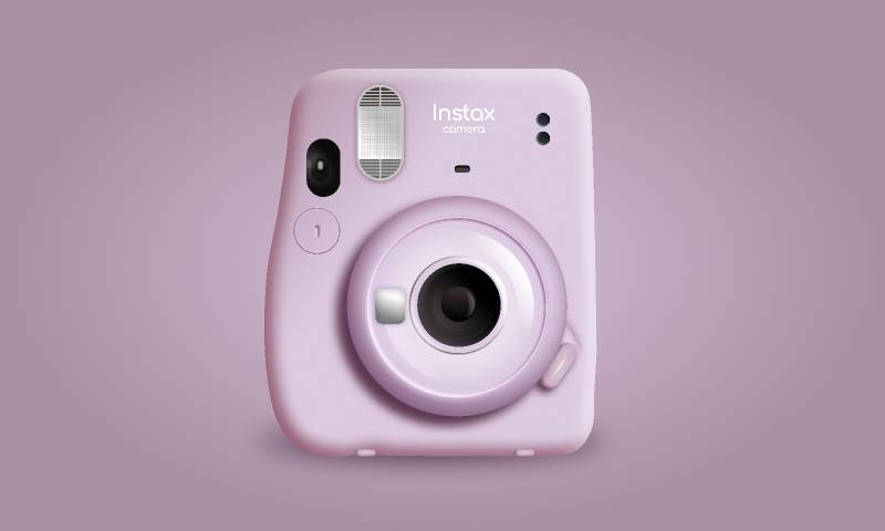 Figma Instax camera Illustrations