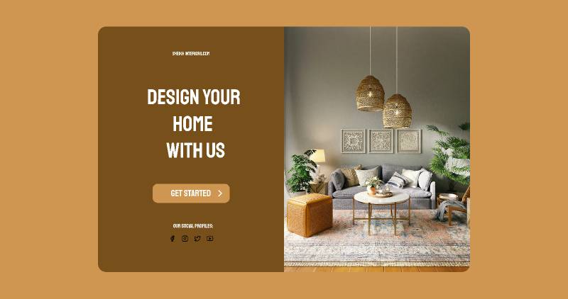 Figma Interior Design Company Website