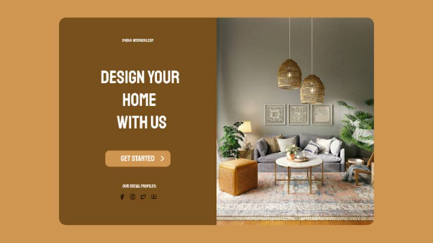 Figma Interior Design Company Website