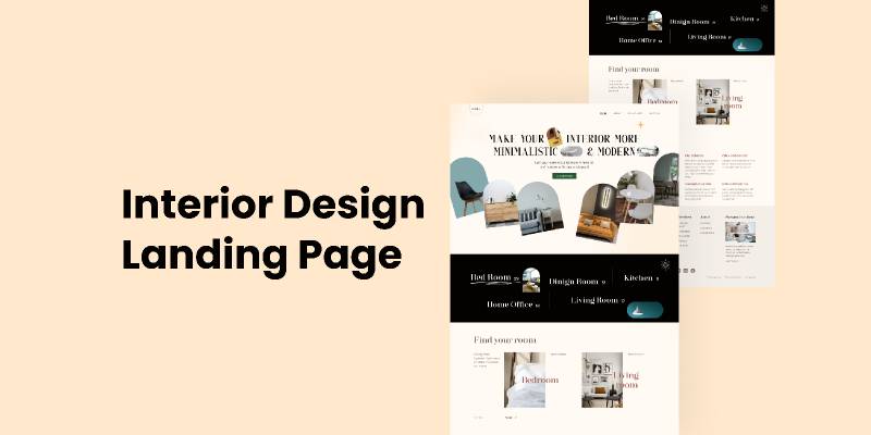 Figma Interior Design Landing Page