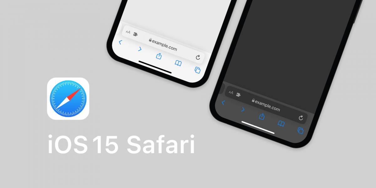 Figma iOS 15 Safari Template