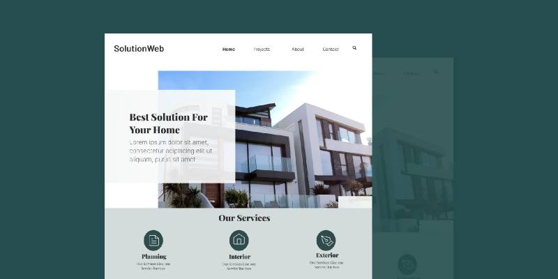 Figma Landing Page SolutionWeb
