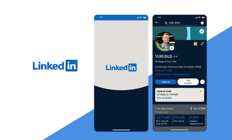 Figma Linkedin UI